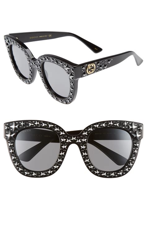 gucci swarovski crystal sunglasses|black gucci sunglasses.